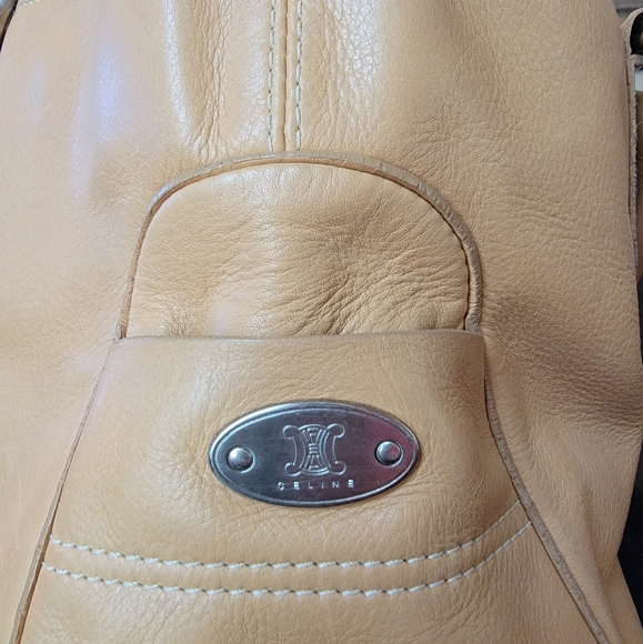 Authentic Celine Boogie Camel Leather Handbag - Picture 2 of 13